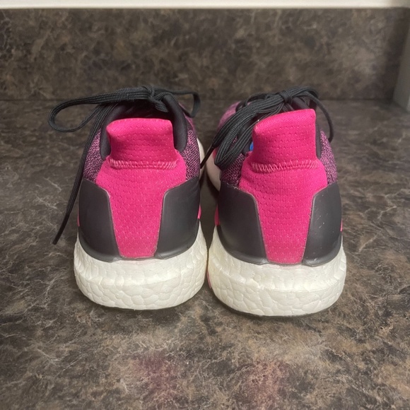 Adidas Pink Solar Glide Boost Running Shoes Women Size 7.5 - Picture 5 of 8